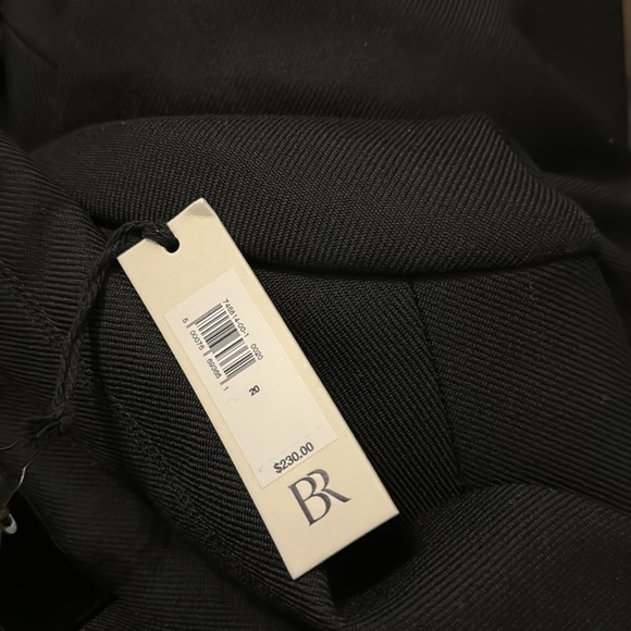 AS IS! NWT! Banana Republic Black Lido Sculpted Wool Blazer - Size 20 - Picture 12 of 12